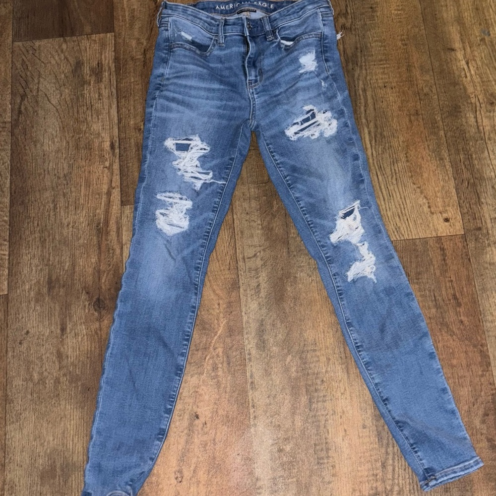 Blue American Eagle Skinny jeans